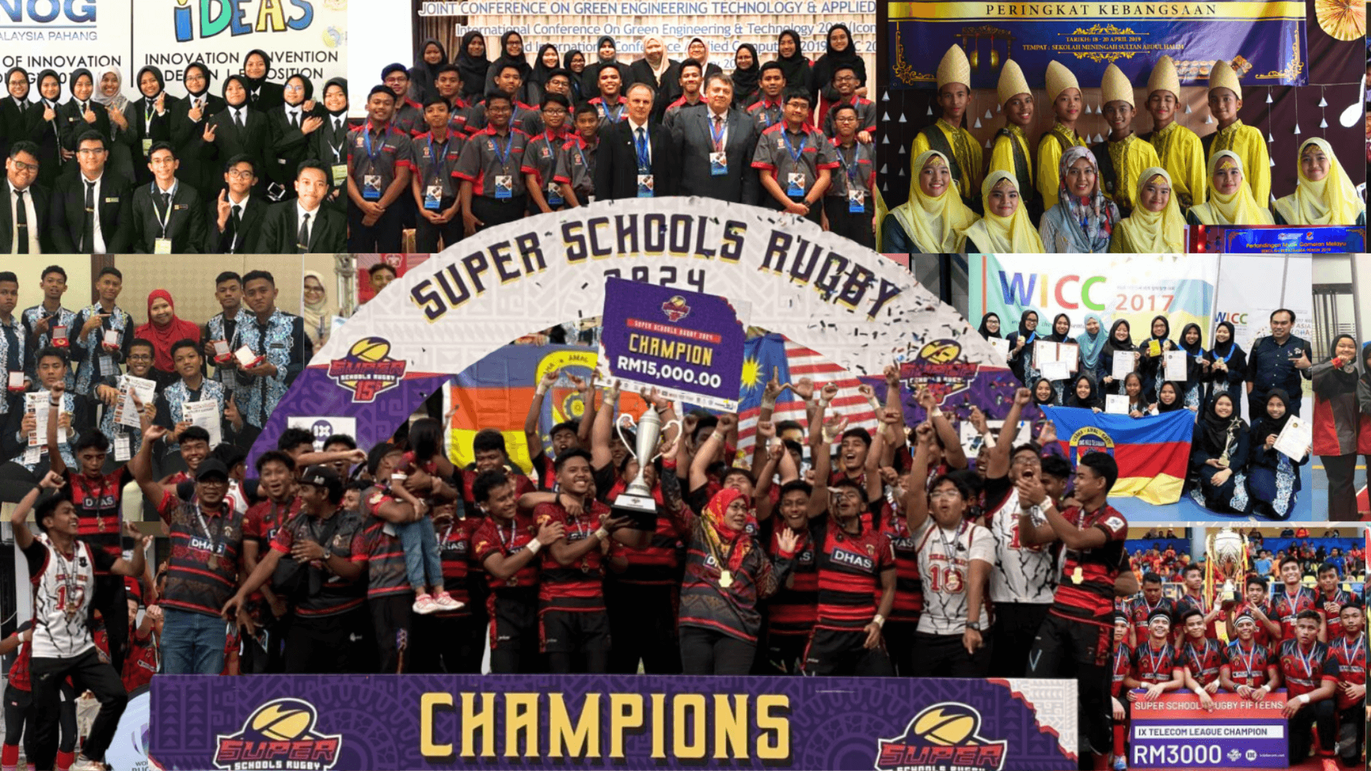SEMASHUR student achievements collage