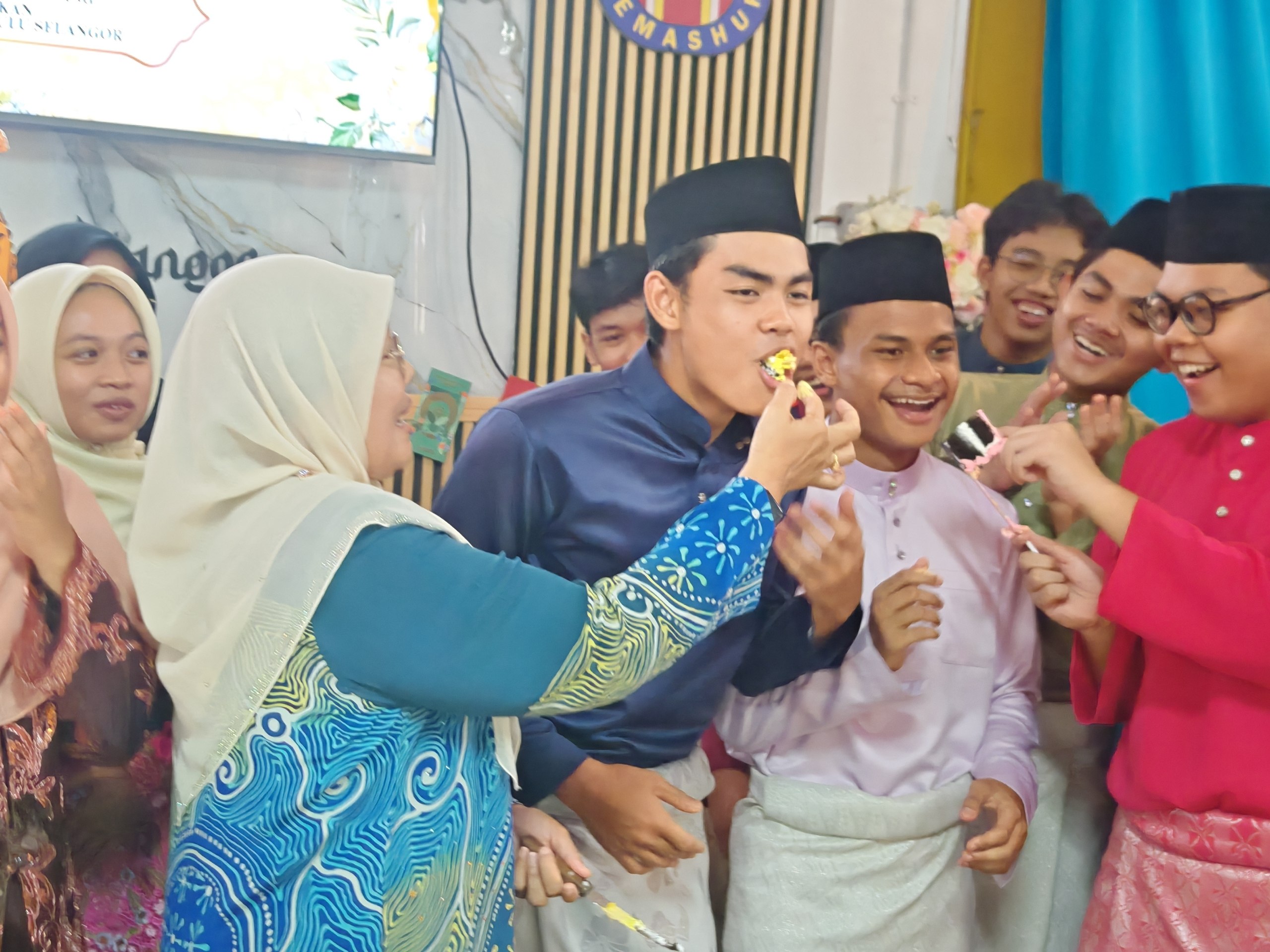 Birthday Celebration for January-March Students (Budaya Penyayang)