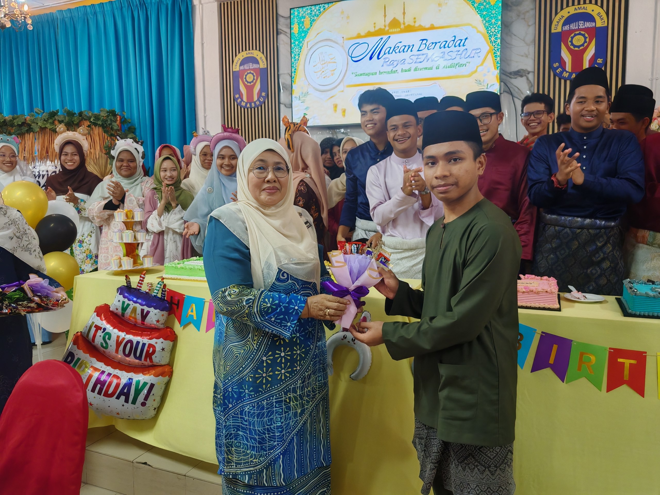 Birthday Celebration for January-March Students (Budaya Penyayang)