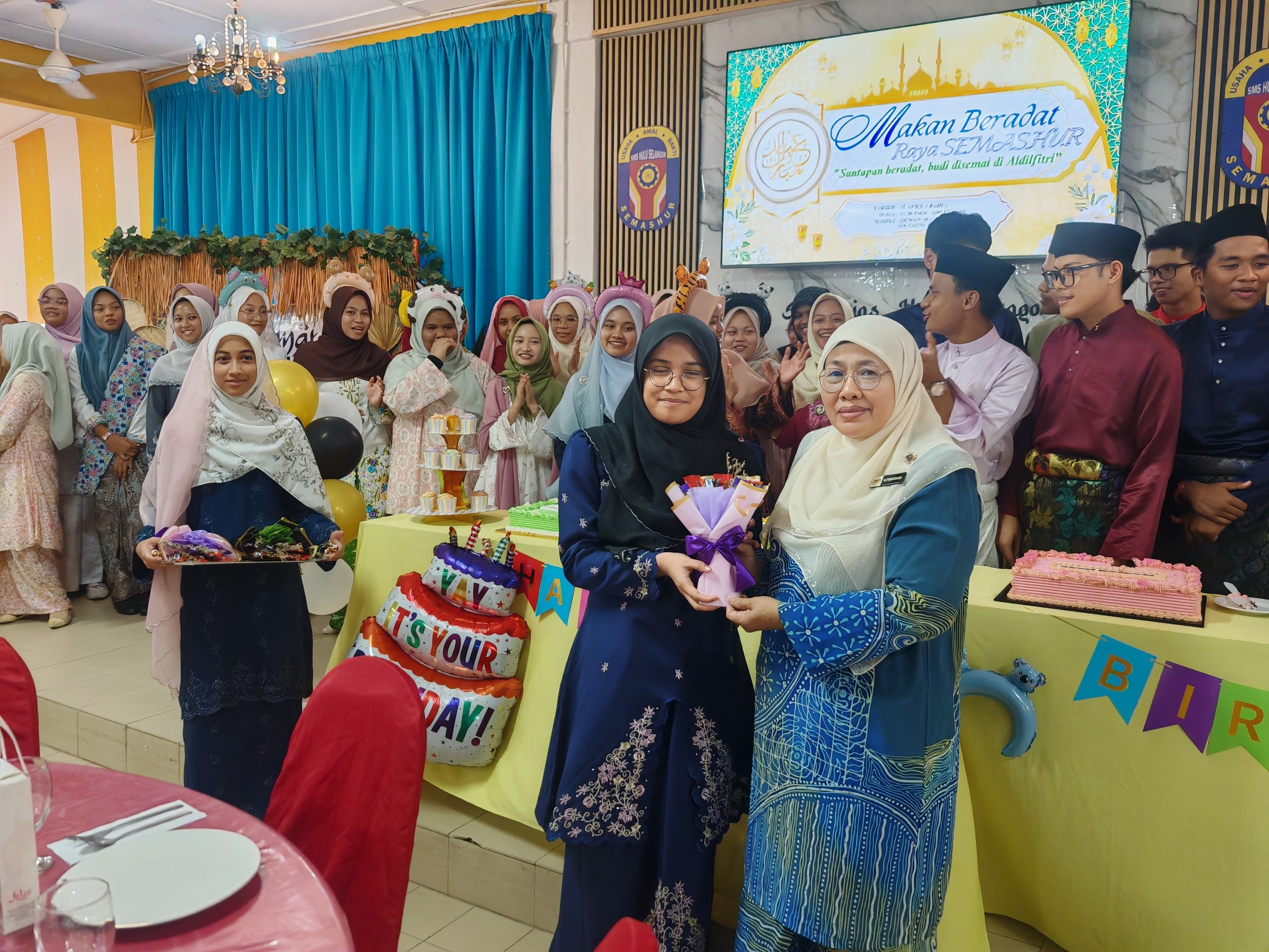 Birthday Celebration for January-March Students (Budaya Penyayang)