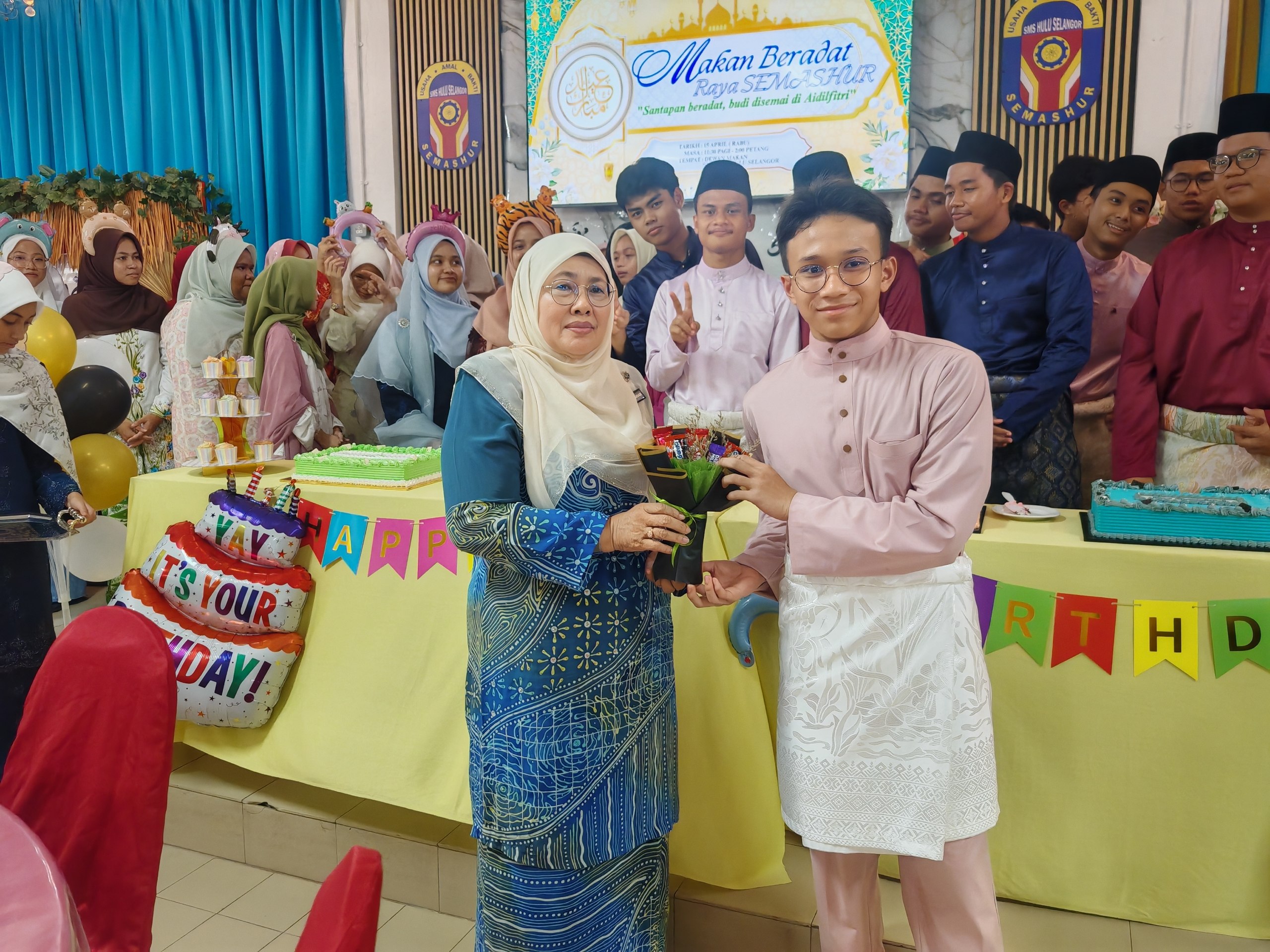 Birthday Celebration for January-March Students (Budaya Penyayang)