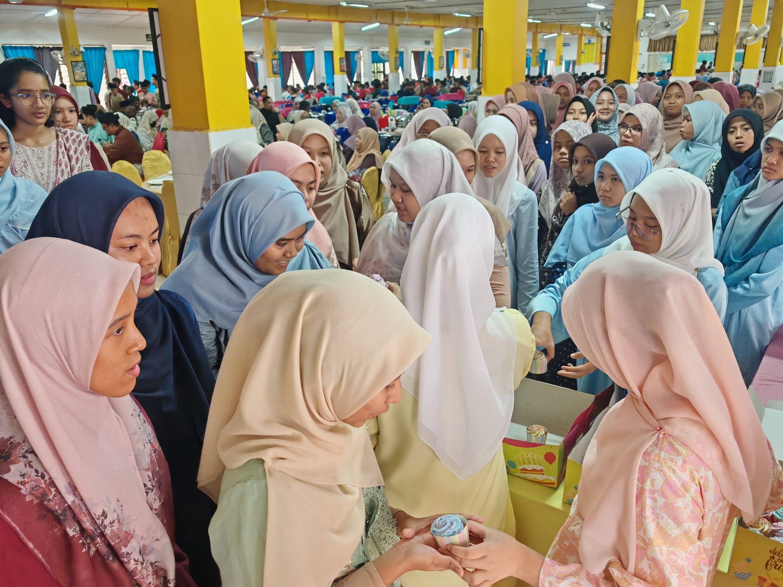 Birthday Celebration for January-March Students (Budaya Penyayang)