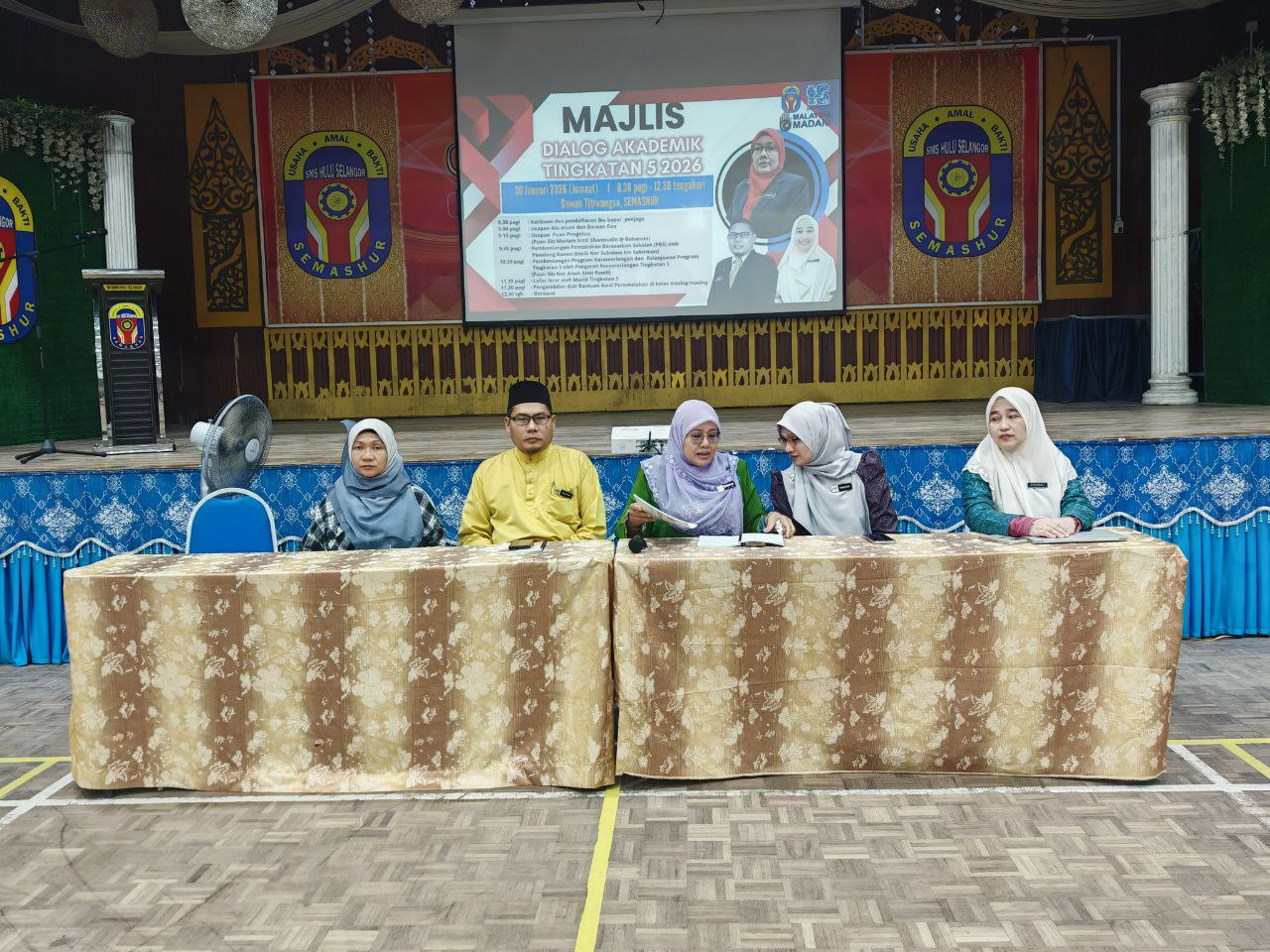 Dokumentasi Majlis Dialog Akademik Tingkatan 5 2026